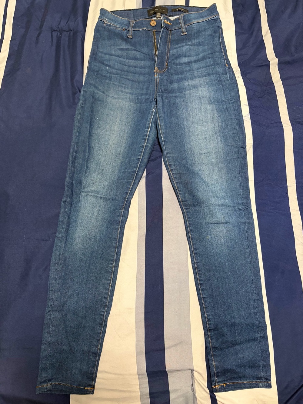 Kendall & Kylie Blue Stretch Skinny Jeggings